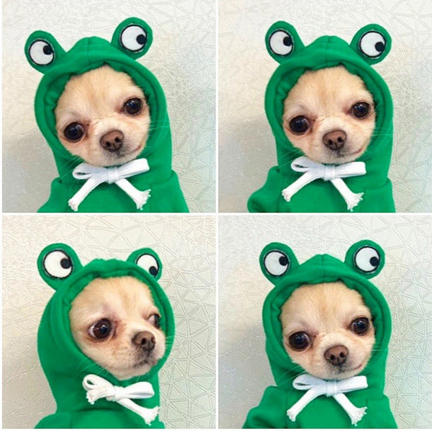 Cozy Fruit Hoodie for Small Dogs or Cats — Warm Winter Style