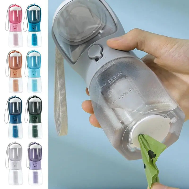 All-in-One Dog Cup: Hydrate, Feed, Clean on the Go